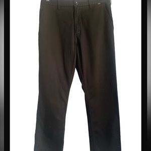 Mens Black Hurley Khakis